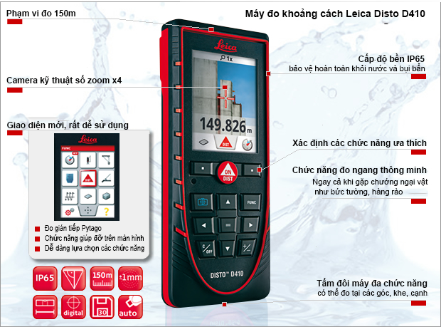 may do khoang cach D410 may do khoang cach laser