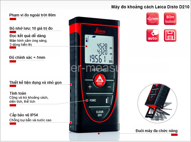 May do khoang cach laser May do khoang cach laser Leica disto D210